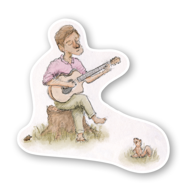 A Small Crowd (Sticker)