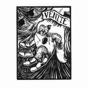 "Psalm 146" Linocut Print